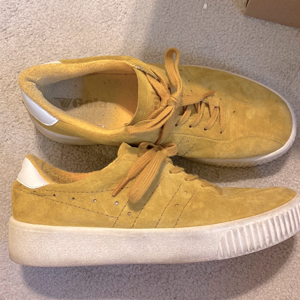 Golden Gola Sneakers